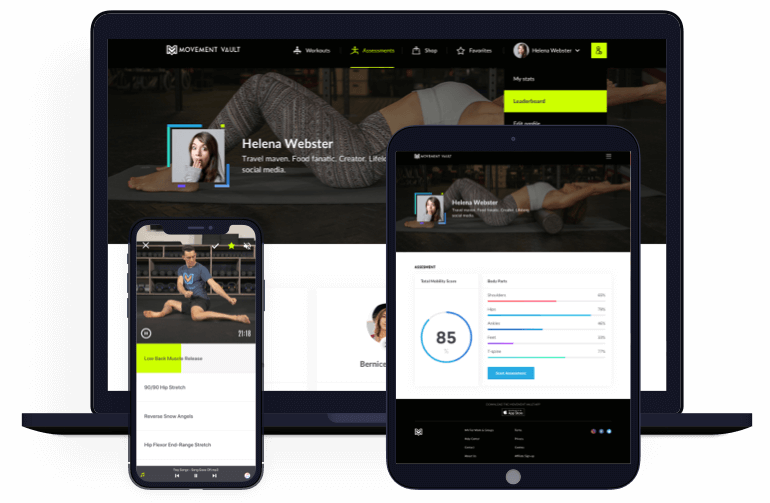 #1 workplace wellness app for decreasing workplace stress, pain, and injury